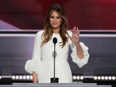 Vợ tỷ phú Trump "sao chép" bài phát biểu của bà Obama