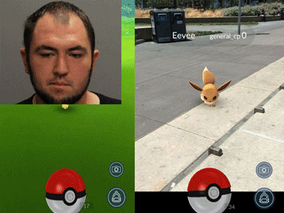 Tội phạm trốn nã tự bước tới đồn cảnh sát vì chơi Pokemon