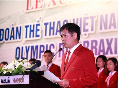 Xuất quân đoàn Thể thao Việt Nam tham dự Olympic 2016