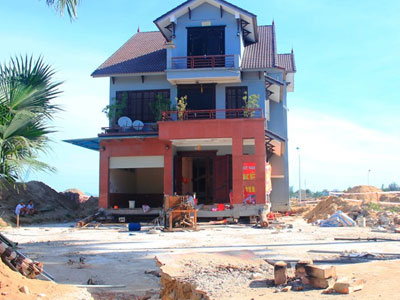 7 ngày di dời biệt thự 800 tấn