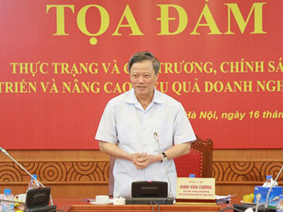 Phó Ban Kinh tế TƯ Đinh Văn Cương từ trần