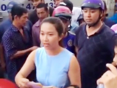 Bị xử phạt, 2 cô gái bỏ ôtô tại trụ sở Công an Phú Quốc