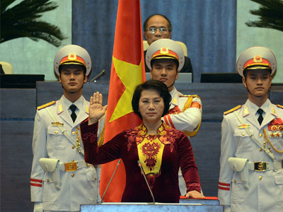 Sáng nay Chủ tịch Quốc hội tuyên thệ