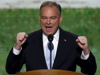 Chân dung "phó tướng" được bà Clinton giữ bí mật đến phút chót