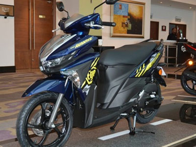 Xe tay ga Yamaha Ego Avantiz giá hơn 1.400 USD ở Malaysia