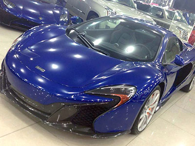 650S Spider xanh dương - McLaren màu độc tại Sài Gòn