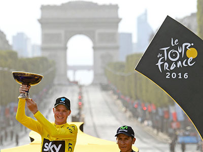 Chris Froome lần thứ ba vô địch Tour de France