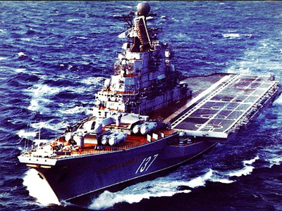 Hoành tráng tàu sân bay khổng lồ lớp Kiev của Nga
