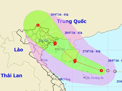 Áp thấp nhiệt đới trên Biển Đông có khả năng mạnh lên thành bão