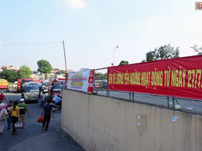 Chuyến xe cuối cùng rời bến xe Lương Yên trước khi dừng hoạt động