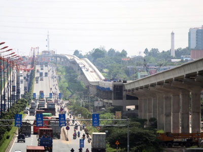 Tuyến metro đầu tiên của TP HCM dần thành hình