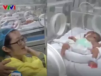 Clip cuộc gặp gỡ đầu tiên và cũng là cuối cùng của thiếu úy Huyền Trâm với con trai