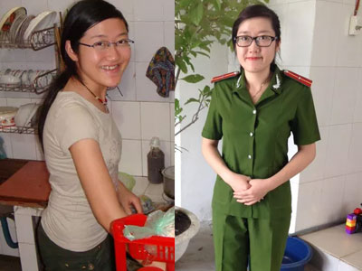 Nghẹn lòng nhìn lại những hình ảnh đầy sức sống của thiếu úy Huyền Trâm trước khi mất