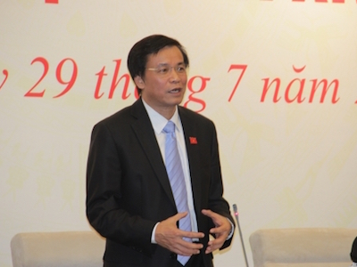 TTK Nguyễn Hạnh Phúc nói về xem xét tư cách ĐBQH của ông Võ Kim Cự