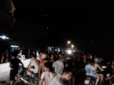 Dân tố cảnh sát cơ động đuổi người vi phạm dẫn đến tai nạn