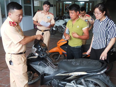 Nhiều xe máy mất trộm lâu năm bất ngờ được tìm thấy