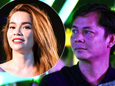 Đại gia Chu Đăng Khoa lặng lẽ đứng một góc sân khấu xem Hà Hồ biểu diễn