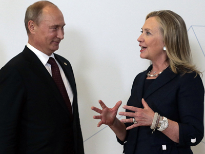 Báo chí Nga bị "tố" coi Hillary như kẻ thù
