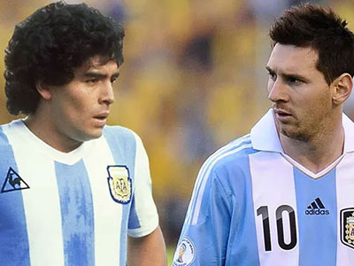 Messi chưa đủ tầm để sánh với Maradona và Di Stefano