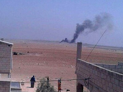 NÓNG: Trực thăng Mi-8 của Nga trúng đạn ở Syria