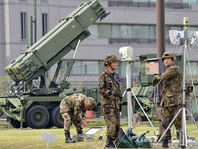 Nhật Bản nâng cấp tên lửa phòng không Patriot PAC-3