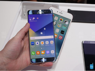 Galaxy Note 7 đấu iPhone 6s Plus: Ai hơn ai?
