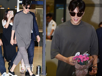 Lee Min Ho xuất hiện tươi rói sau tin đồn chia tay Suzy