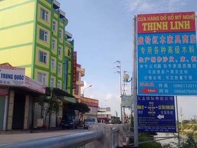 Khu phố Trung Quốc xuất hiện ngay sát Thủ đô