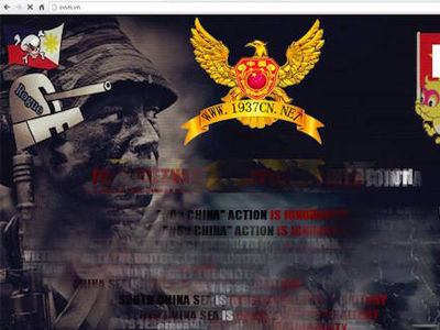 Trang web báo Sinh viên Việt Nam bị hacker 1937CN  tấn công