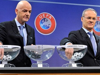 Bốc thăm vòng play-off Champions League: Porto và Roma gặp nhau