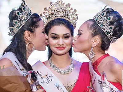 Nhan sắc gây tranh cãi của Hoa hậu và á hậu Malaysia