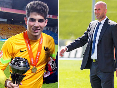 Zidane cho con trai 18 tuổi vào danh sách đấu Siêu Cup châu Âu
