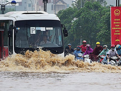 Miền Bắc mưa dông, nguy cơ sạt lở đất tại vùng núi