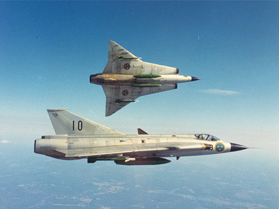 Saab 35 Draken - Uy lực đáng sợ của tiêm kích biệt danh "Rồng trời"