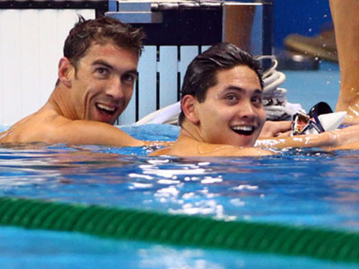 Sốc: Thần đồng bơi Singapore lại thắng Michael Phelps