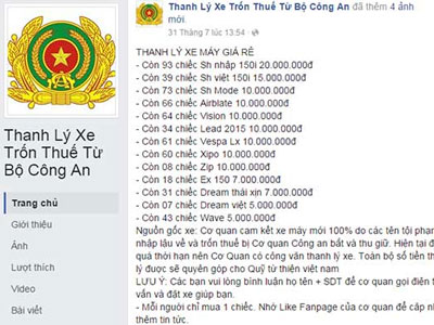 Cả gan mạo danh "Bộ Công an" lập trang mạng giả mạo, lừa đảo