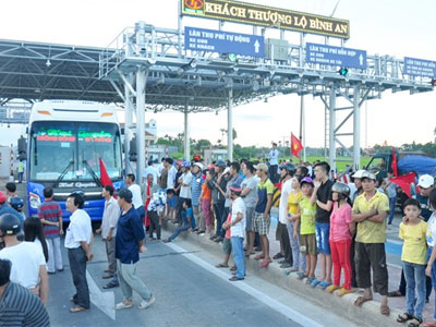 Đề xuất giảm mức thu cho người dân sống gần trạm thu phí BOT