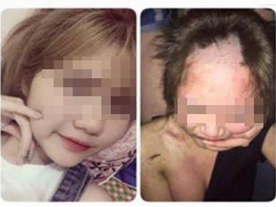 Nữ sinh Thái Nguyên bị cạo đầu vì nghi là nhân tình