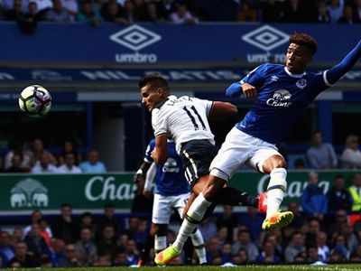 Everton 1–1 Tottenham: Chia điểm trong trận cầu nghẹt thở