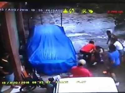 Clip: Bà chủ khách sạn tấn công gia đình thượng tá công an