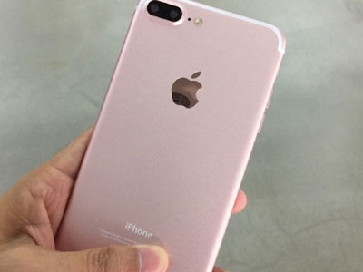 Rò rỉ hình ảnh iPhone 7 Plus màu hồng