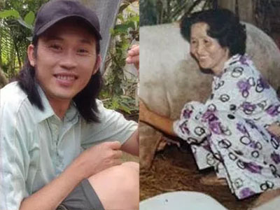 Bức ảnh giản dị, xúc động về mẹ ruột Hoài Linh