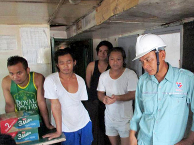 Gần 20 thuyền viên nước ngoài bị "bỏ rơi" tại Hải Phòng