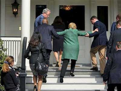 Hillary bị đồn "sức khỏe kém, ngập máu, tâm thần"