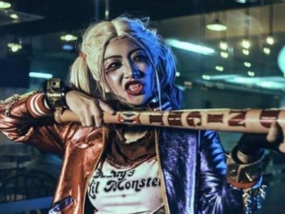 Nữ sinh Sài Gòn bị ném đá khi hóa trang thành Harley Quinn