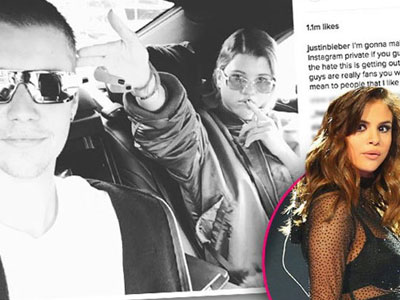 Selena và Justin Bieber vạch tội ngoại tình của nhau
