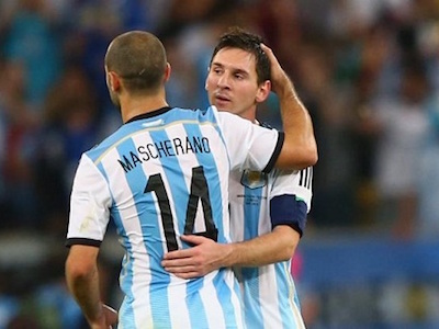 Mascherano nói gì khi Messi trở lại ĐTQG?