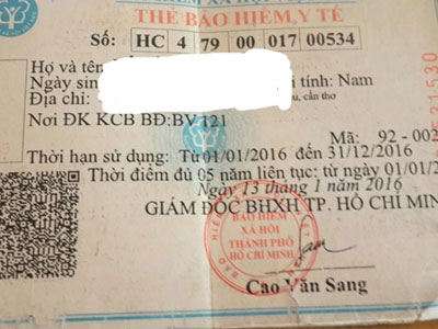Thẻ BHYT có dòng chữ này, bạn có thể lợi cả chục triệu đồng