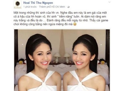 Ăn theo cái răng của thí sinh hoa hậu