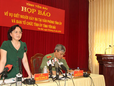 Vụ sát hại 2 lãnh đạo tỉnh Yên Bái: Chưa đủ căn cứ kết luận nguyên nhân
